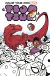 Color Your Own Marvel Tsum Tsum (Trade Paperback) cover