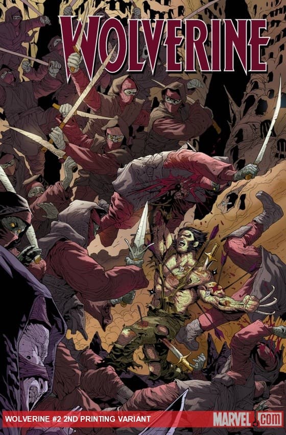 Wolverine (2010) #2 (2ND PRINTING VARIANT)