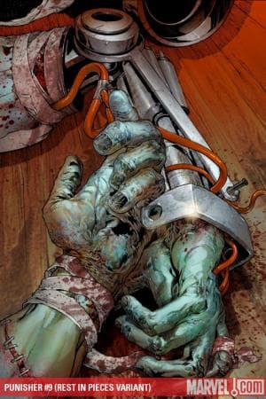 Punisher (2009) #9 (REST IN PIECES VARIANT)