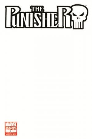The Punisher (2011) #1 (Blank Cover Variant)