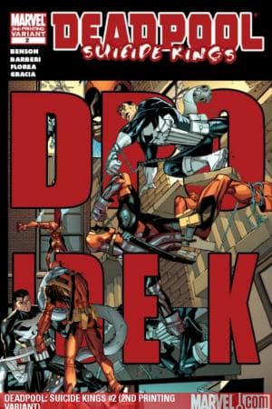 Deadpool: Suicide Kings (2009) #2 (2ND PRINTING VARIANT)