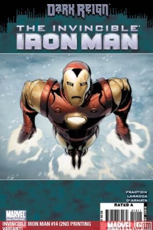 Invincible Iron Man (2008) #14 (2ND PRINTING VARIANT)