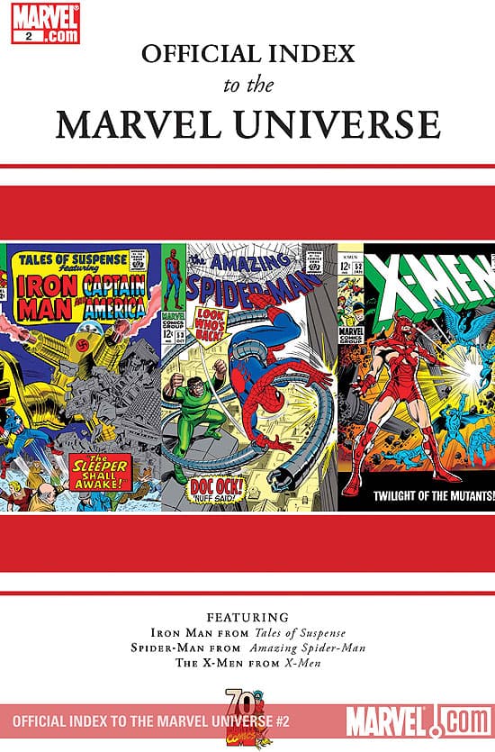Official Index to the Marvel Universe (2009) #2