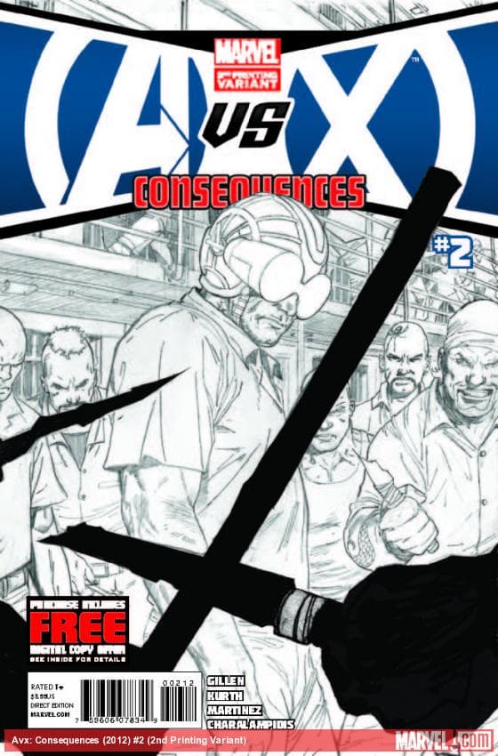 Avengers Vs. X-Men: Consequences (2012) #2 (2nd Printing Variant)