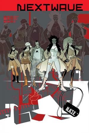 Nextwave: Agents of H.a.T.E. (2006) #5 (CRAYON BUTCHERY VARIANT)