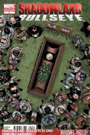 Shadowland: Bullseye (2010) #1 (2ND PRINTING VARIANT)