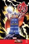 Avengers (2012) #21 (Castellani Lego Variant) cover