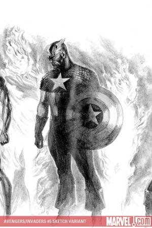 Avengers/Invaders (2008) #5 (Sketch Variant)