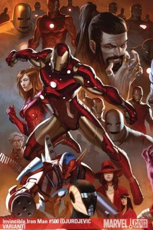 Invincible Iron Man (2008) #500 (DJURDJEVIC VARIANT)