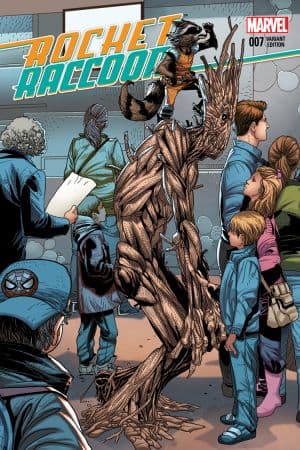 Rocket Raccoon (2014) #7 (Larroca Welcome Home Variant)