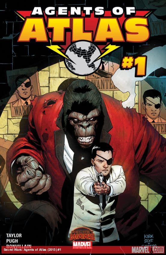 Secret Wars: Agents of Atlas (2015) #1