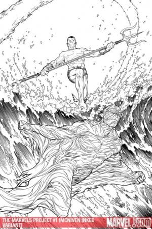 The Marvels Project (2009) #1 (MCNIVEN INKED VARIANT)