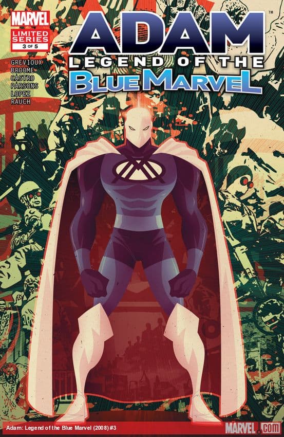 Adam: Legend of the Blue Marvel (2008) #3