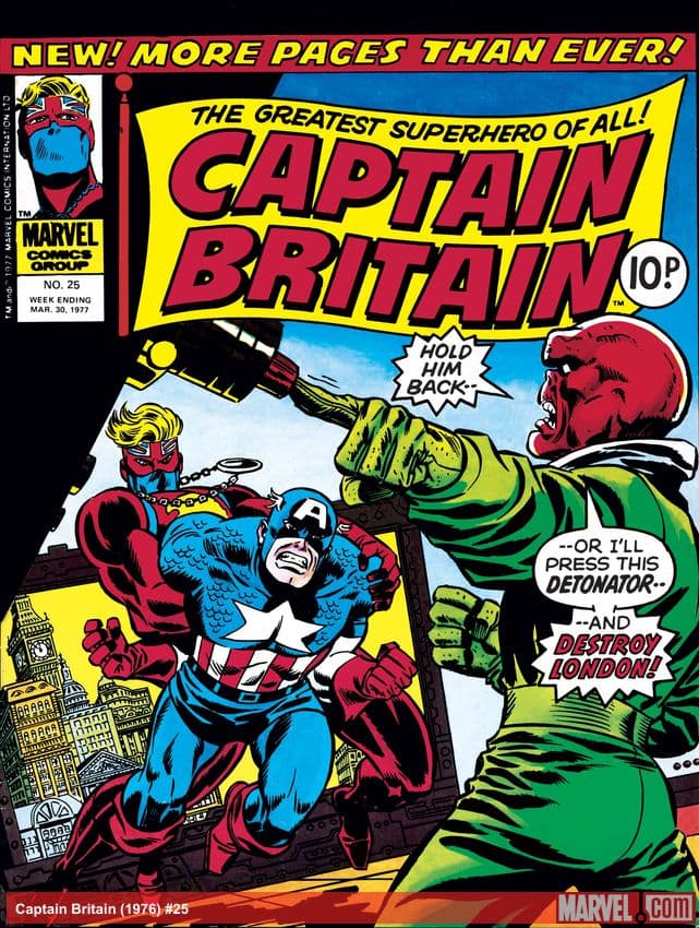 Captain Britain (1976) #25