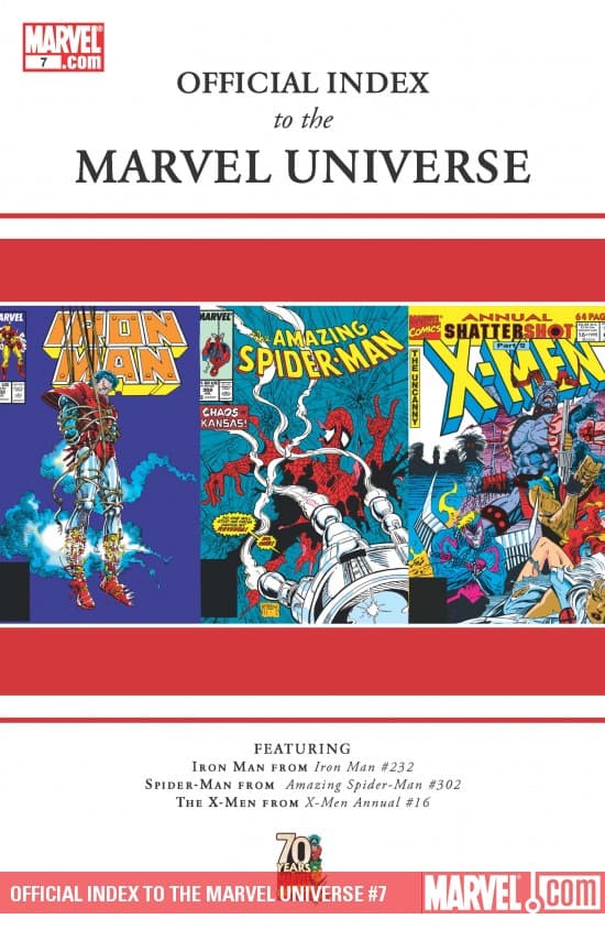 Official Index to the Marvel Universe (2009) #7