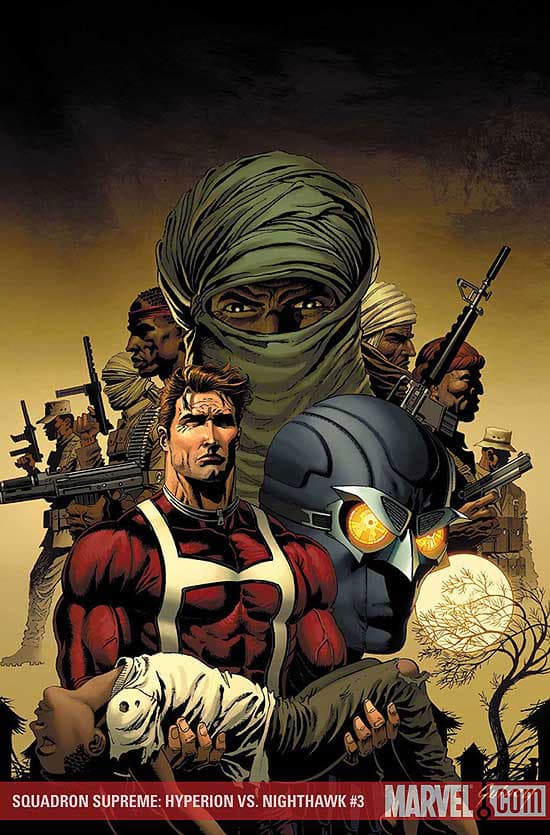 Squadron Supreme: Hyperion Vs. Nighthawk (2007) #3