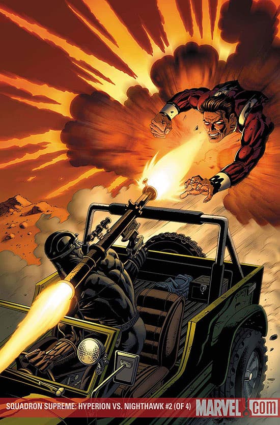 Squadron Supreme: Hyperion Vs. Nighthawk (2007) #2