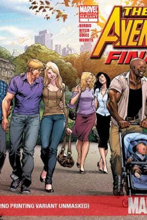 New Avengers Finale (2010) #1 (2ND PRINTING VARIANT UNMASKED)