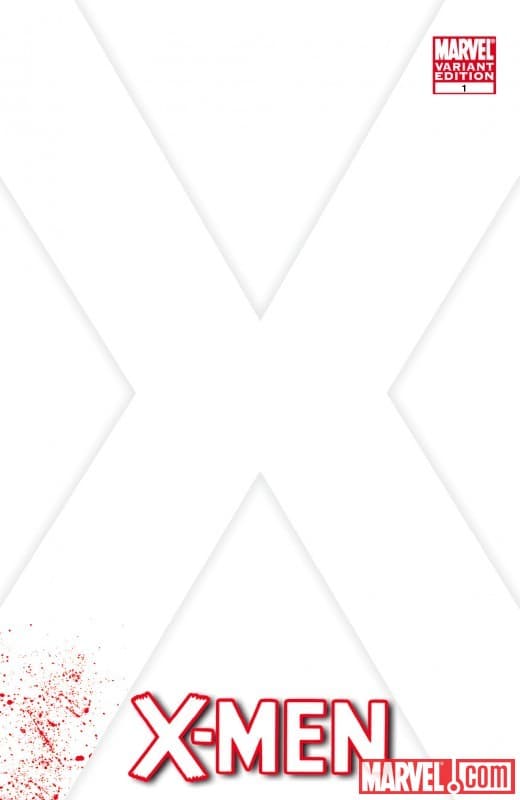 X-Men (2010) #1 (BLANK COVER VARIANT)