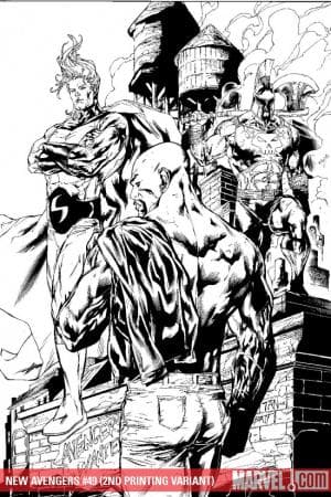 New Avengers (2004) #49 (2ND PRINTING VARIANT (DR))