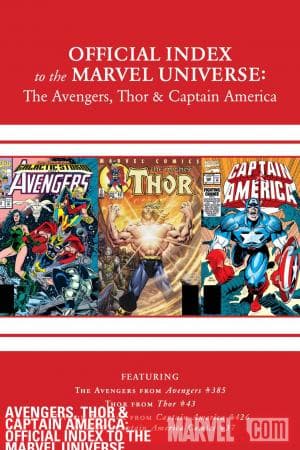 Avengers, Thor & Captain America: Official Index to the Marvel Universe (2010) #12