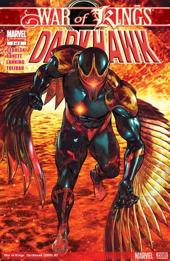 War of Kings: Darkhawk (2009) #2