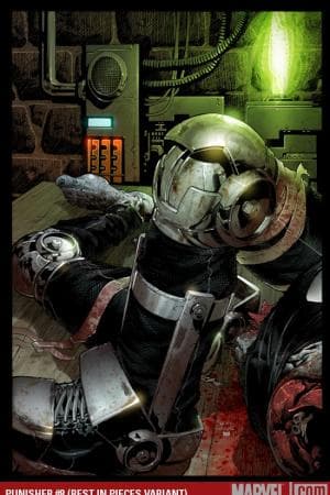 Punisher (2009) #8 (REST IN PIECES VARIANT)