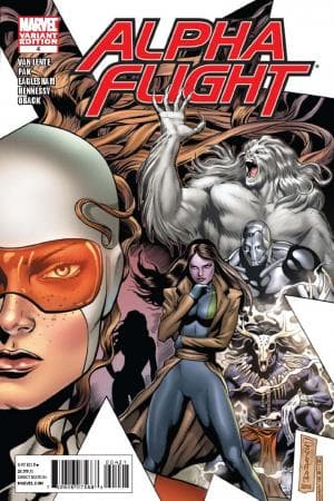 Alpha Flight (2011) #4 (Eaglesham Variant)
