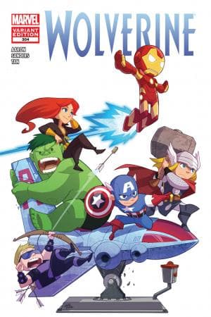 Wolverine (2010) #304 (Avengers Art Appreciation Variant)