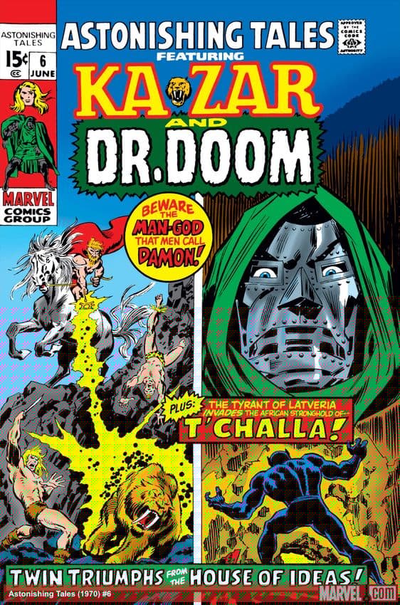 Astonishing Tales (1970) #6
