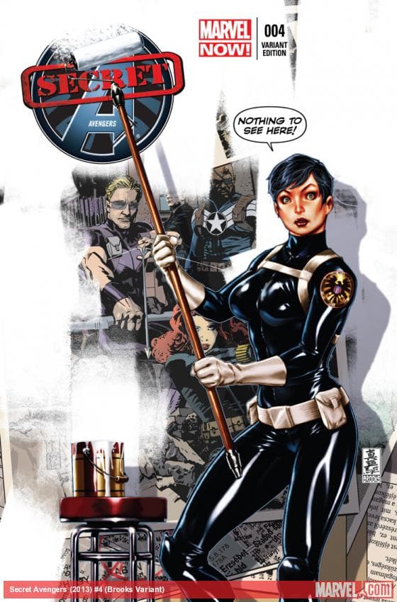 Secret Avengers (2013) #4 (Brooks Variant)