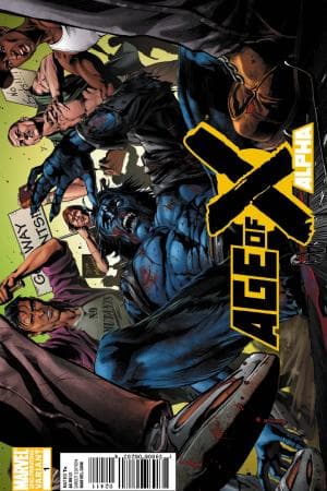 Age of X: Alpha (2010) #1 (Conrad 2nd Printing Variant)