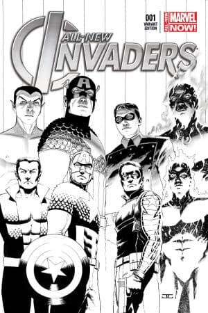 All-New Invaders (2014) #1 (Cassaday Sketch Variant)