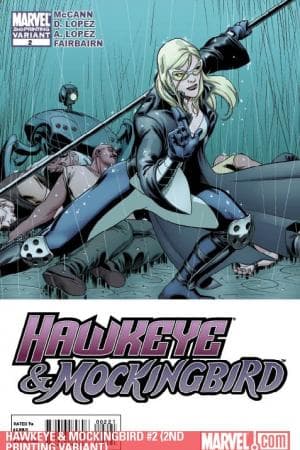 Hawkeye & Mockingbird (2010) #2 (2ND PRINTING VARIANT)