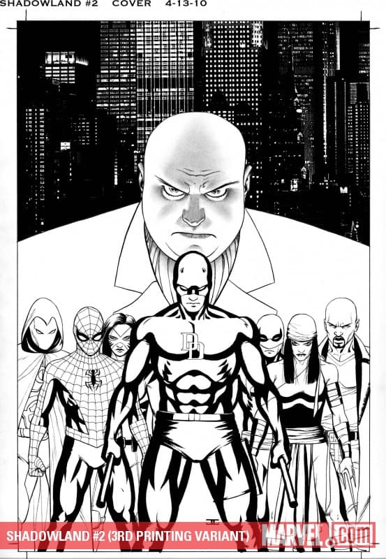 Shadowland (2010) #2 (3RD PRINTING VARIANT)