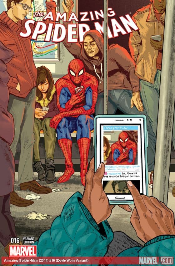 The Amazing Spider-Man (2014) #16 (Doyle Wom Variant)