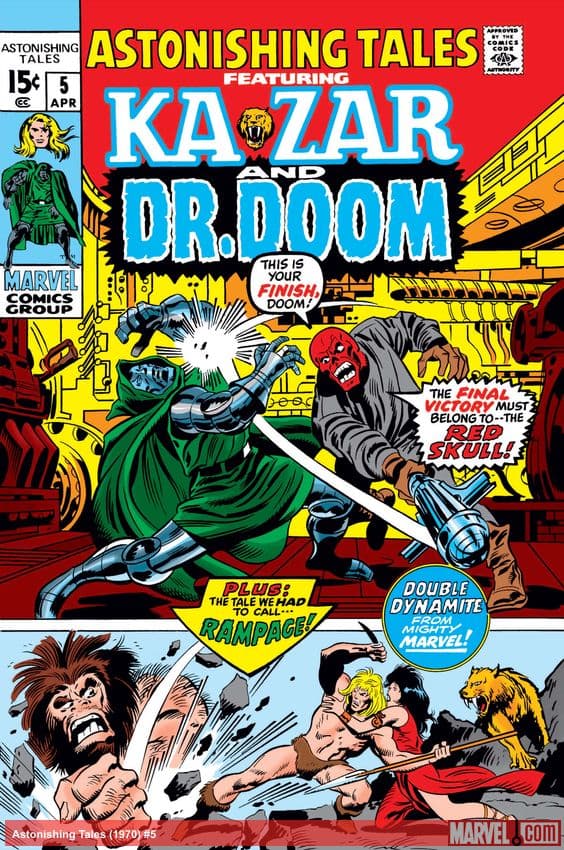 Astonishing Tales (1970) #5