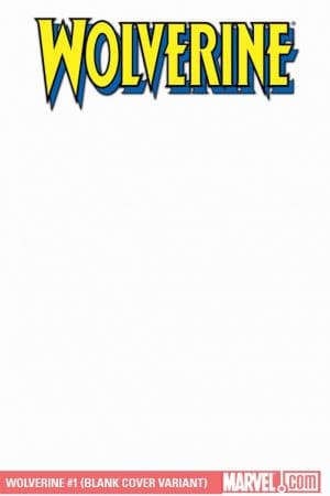 Wolverine (2010) #1 (BLANK COVER VARIANT)