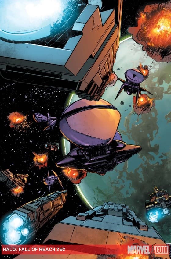 Halo: Fall of Reach - Invasion (2010) #3