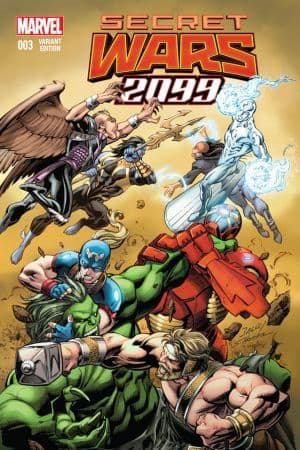 Secret Wars 2099 (2015) #3 (BAGLEY VARIANT)