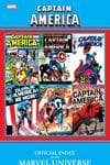 Captain America: Official Index to the Marvel Universe GN-TPB (Graphic Novel) cover