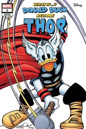 MARVEL & DISNEY: WHAT IF…? DONALD DUCK BECAME THOR (2024) #1 (Variant)