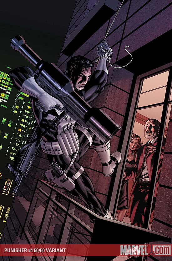 Punisher (2009) #4 (MCKONE (50/50 COVER))
