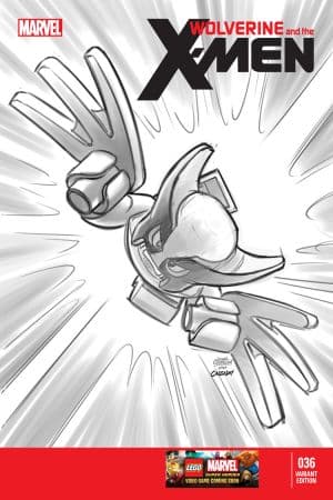 Wolverine & the X-Men (2011) #36 (Castellani Lego Sketch Variant)