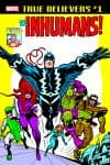 True Believers: Kirby 100th - Inhumans (2017) #1 cover