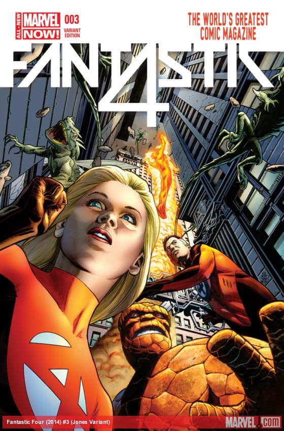 Fantastic Four (2014) #3 (Jones Variant)