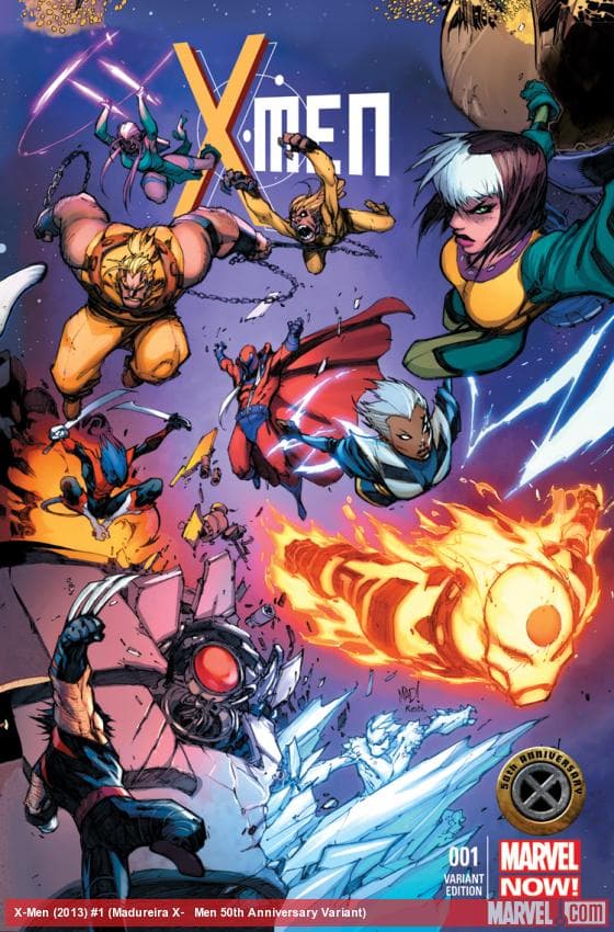 X-Men (2013) #1 (Madureira X-​Men 50th Anniversary Variant)
