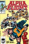 Alpha Flight (1983) #5 cover
