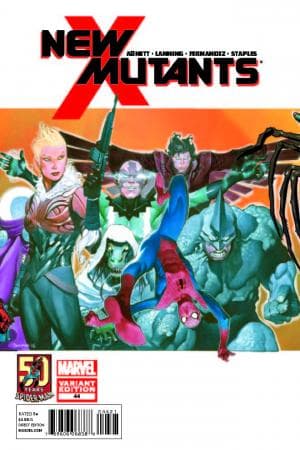 New Mutants (2009) #44 (Asm in Motion Variant)
