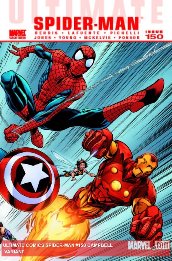 Ultimate Spider-Man (2009) #150 (CAMPBELL VARIANT)